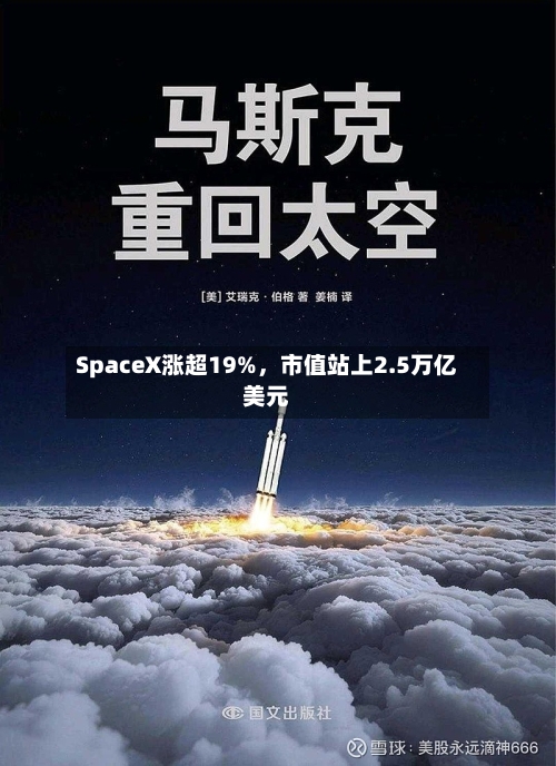 SpaceX涨超19%，市值站上2.5万亿美元-第3张图片