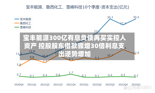 宝丰能源300亿有息负债再买实控人资产 控股股东借款骤增30倍利息支出逆势增加-第2张图片