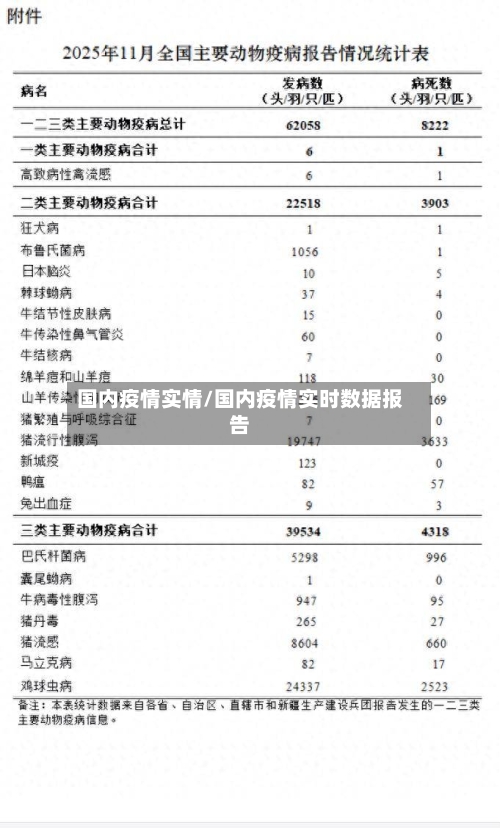 国内疫情实情/国内疫情实时数据报告