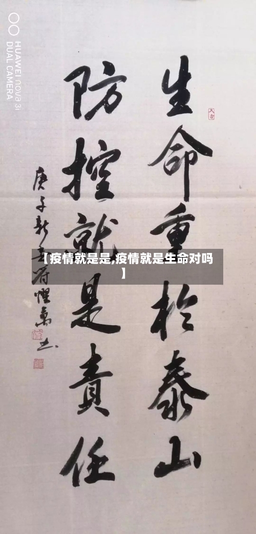 【疫情就是是,疫情就是生命对吗】