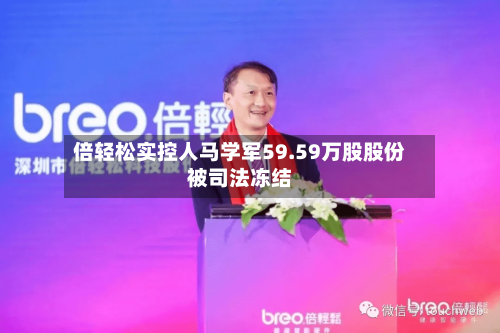 倍轻松实控人马学军59.59万股股份被司法冻结-第2张图片