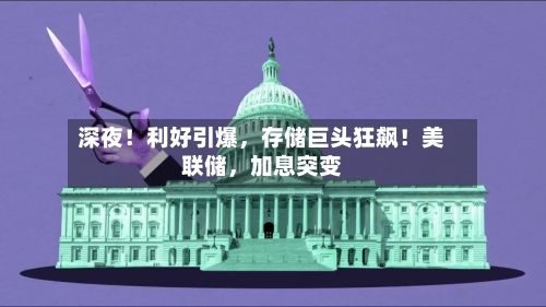 深夜！利好引爆，存储巨头狂飙！美联储	，加息突变-第2张图片