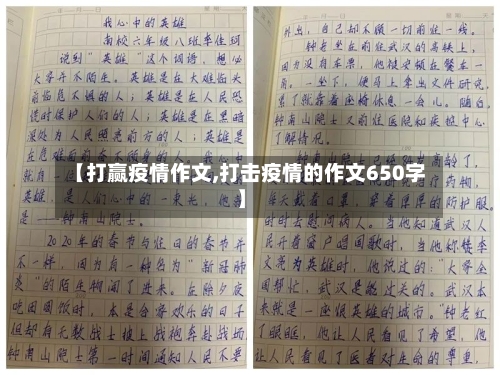 【打赢疫情作文,打击疫情的作文650字】