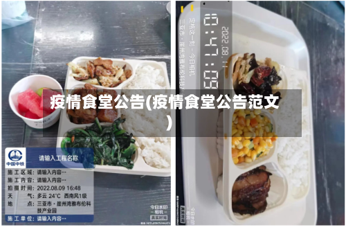 疫情食堂公告(疫情食堂公告范文)-第2张图片