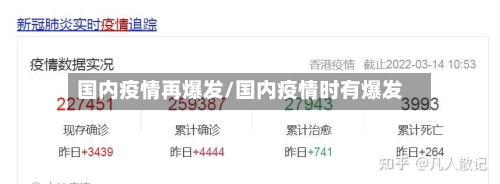 国内疫情再爆发/国内疫情时有爆发-第2张图片