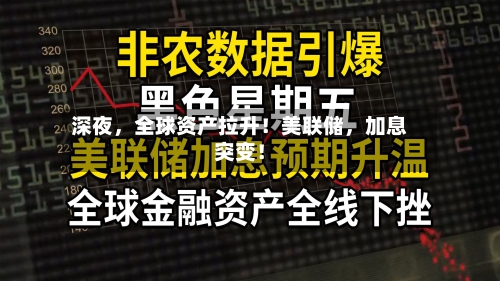 深夜，全球资产拉升！美联储，加息突变！-第3张图片