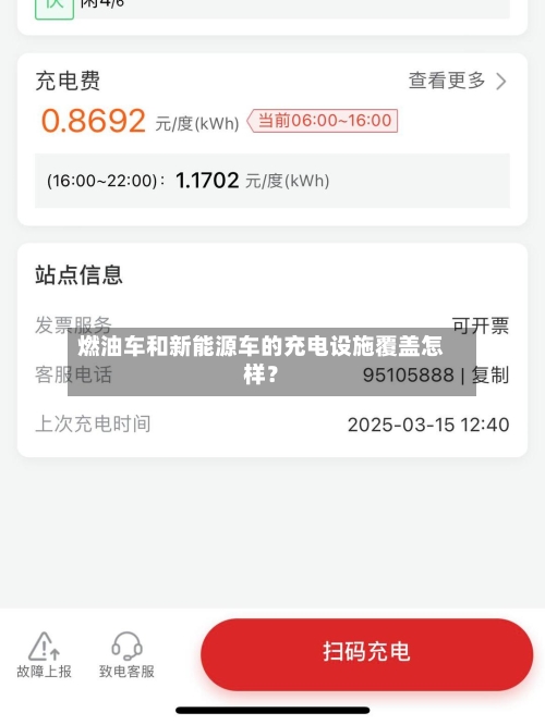 燃油车和新能源车的充电设施覆盖怎样?-第2张图片
