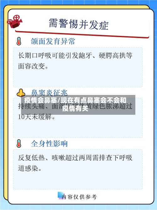 疫情会鼻塞/现在有点鼻塞会不会和疫情有关