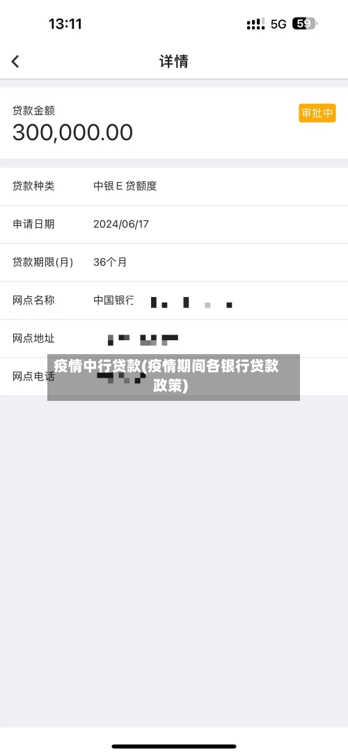 疫情中行贷款(疫情期间各银行贷款政策)