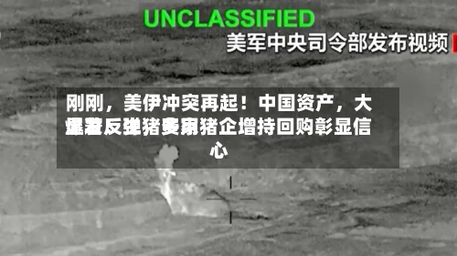 刚刚，美伊冲突再起！中国资产，大爆发！生猪费用显著反弹，多家猪企增持回购彰显信心