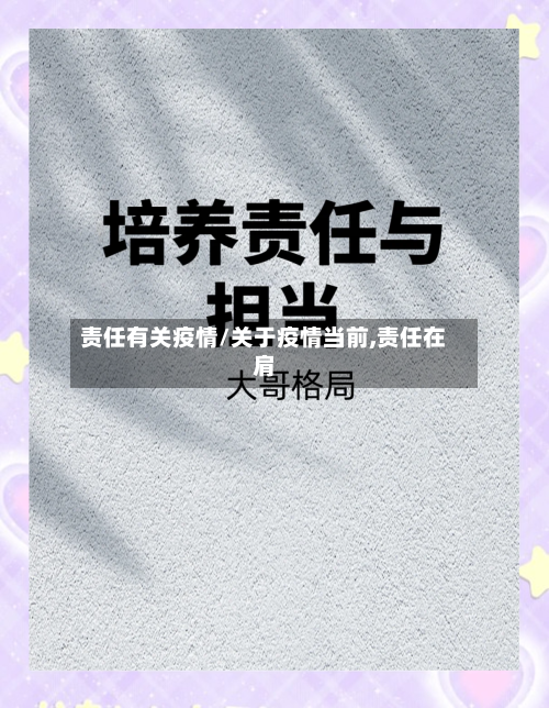责任有关疫情/关于疫情当前,责任在肩