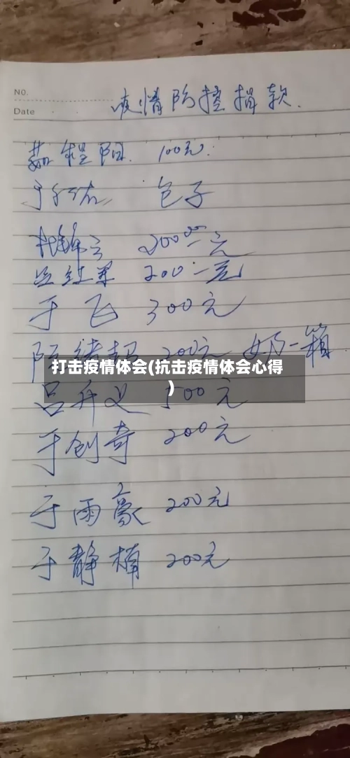 打击疫情体会(抗击疫情体会心得)-第2张图片