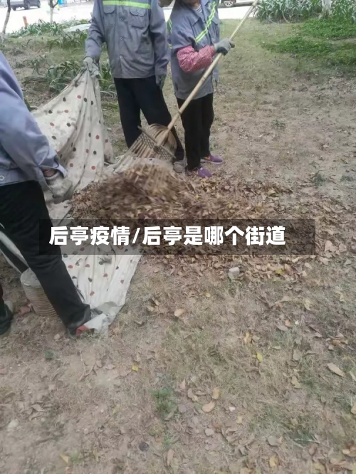 后亭疫情/后亭是哪个街道-第3张图片