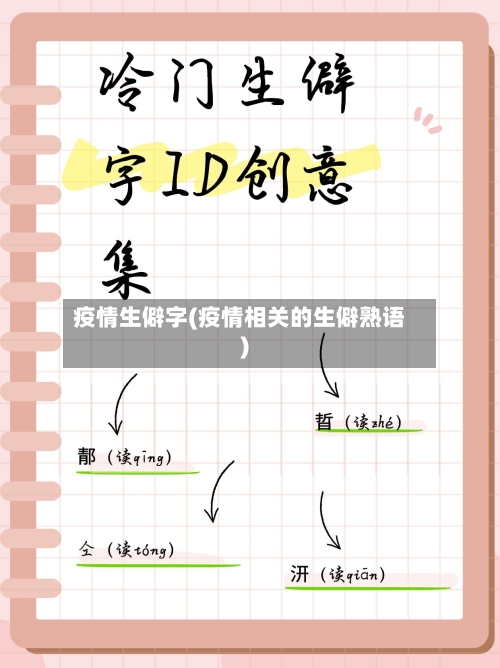 疫情生僻字(疫情相关的生僻熟语)-第2张图片