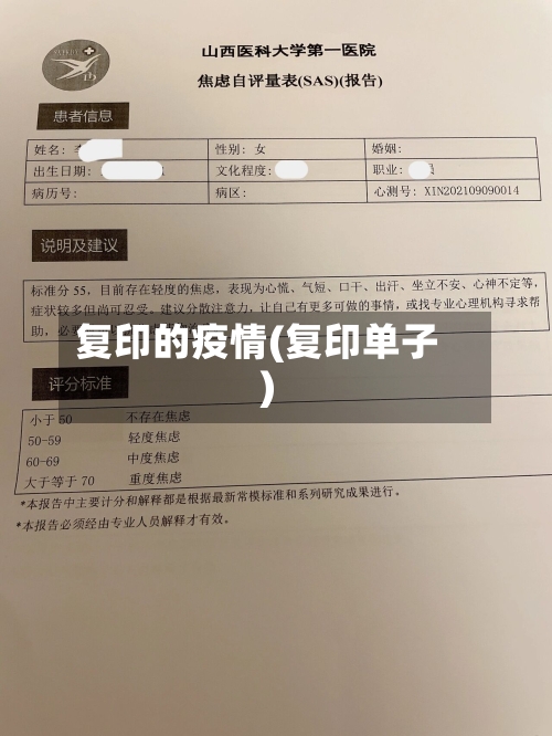 复印的疫情(复印单子)-第2张图片
