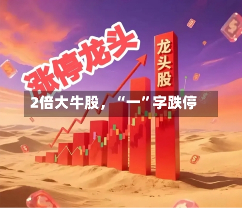 2倍大牛股，“一”字跌停-第2张图片